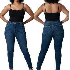 Pretty Little things High rise light weight, skinny jeans size 16